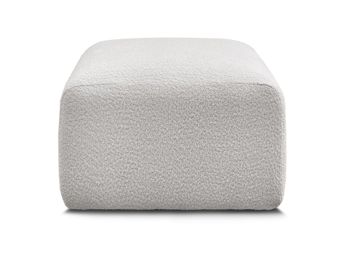 Pouf TINA tissu bouclette