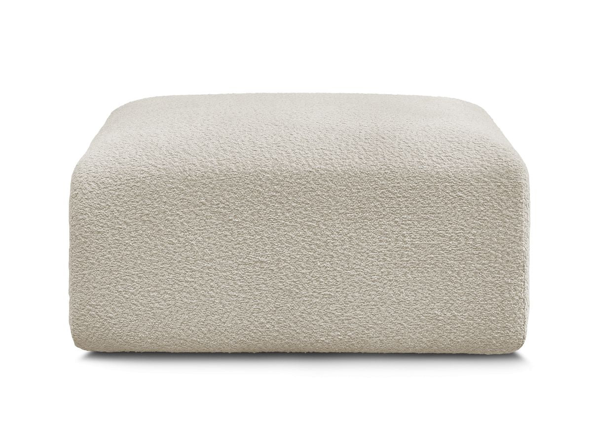 Pouf TINA tissu bouclette