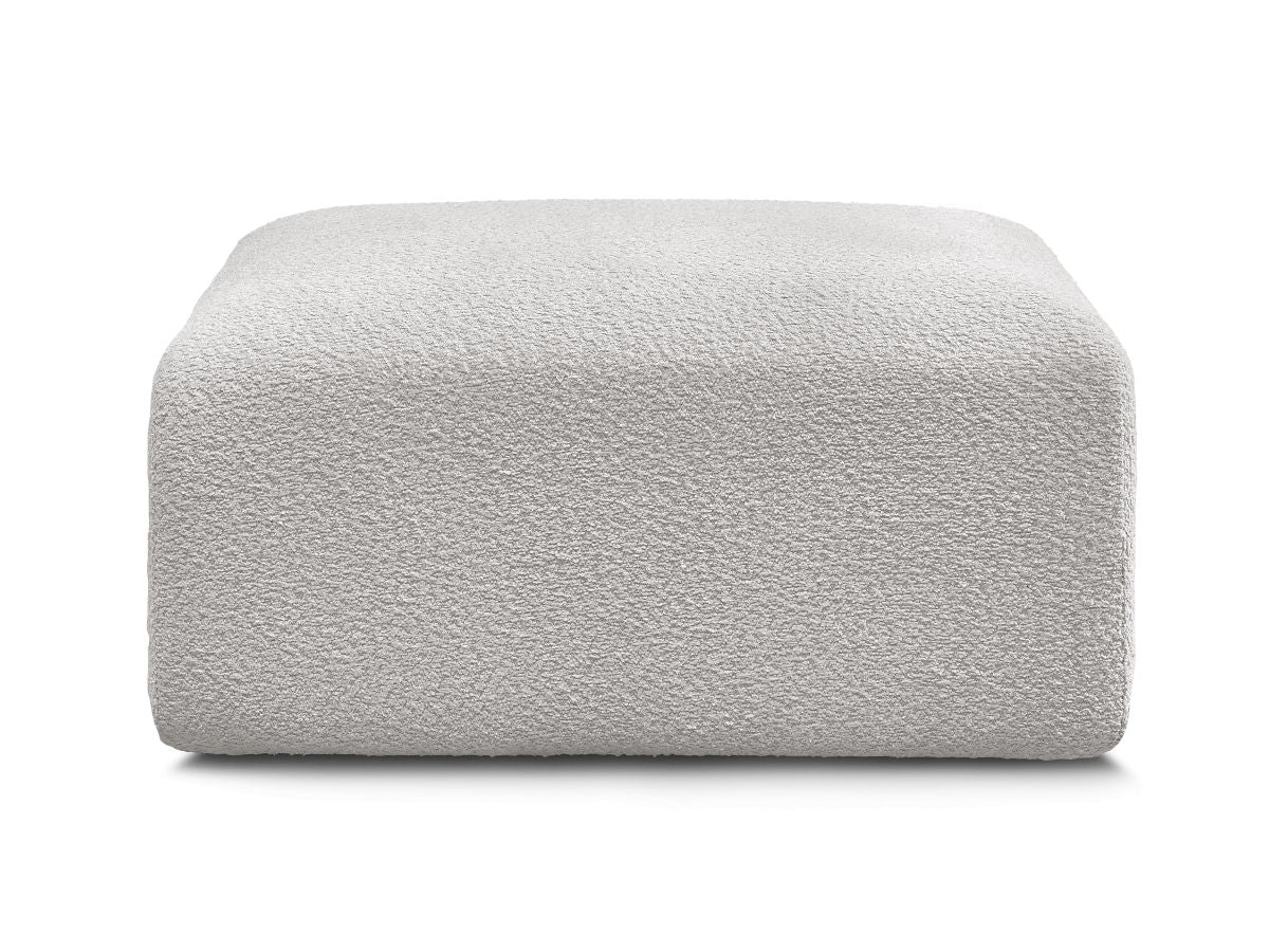 Pouf TINA tissu bouclette