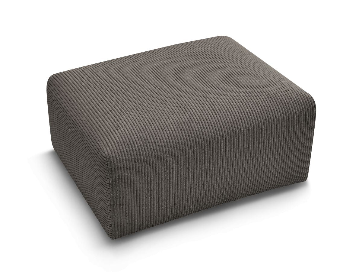Pouf TINA velours côtelé