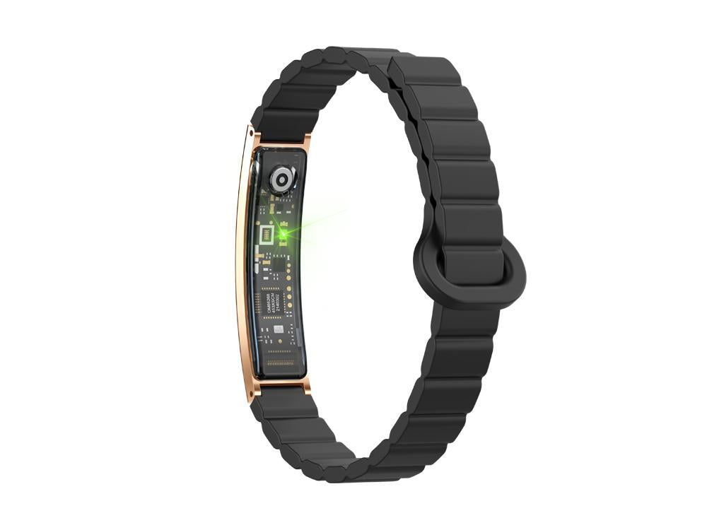 Bracelet connecté Eko - Thin - Noir (bracelet en silicone)