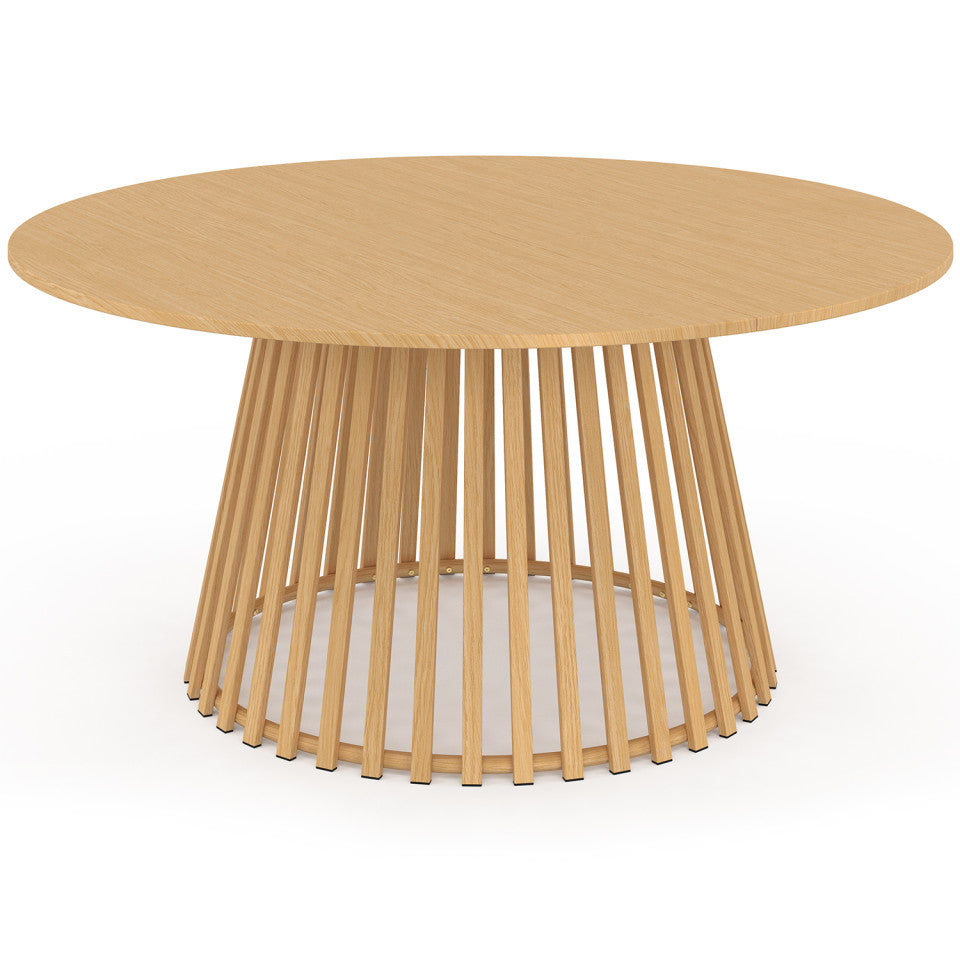 Table de jardin ronde extensible Hortensia Ø160-200cm