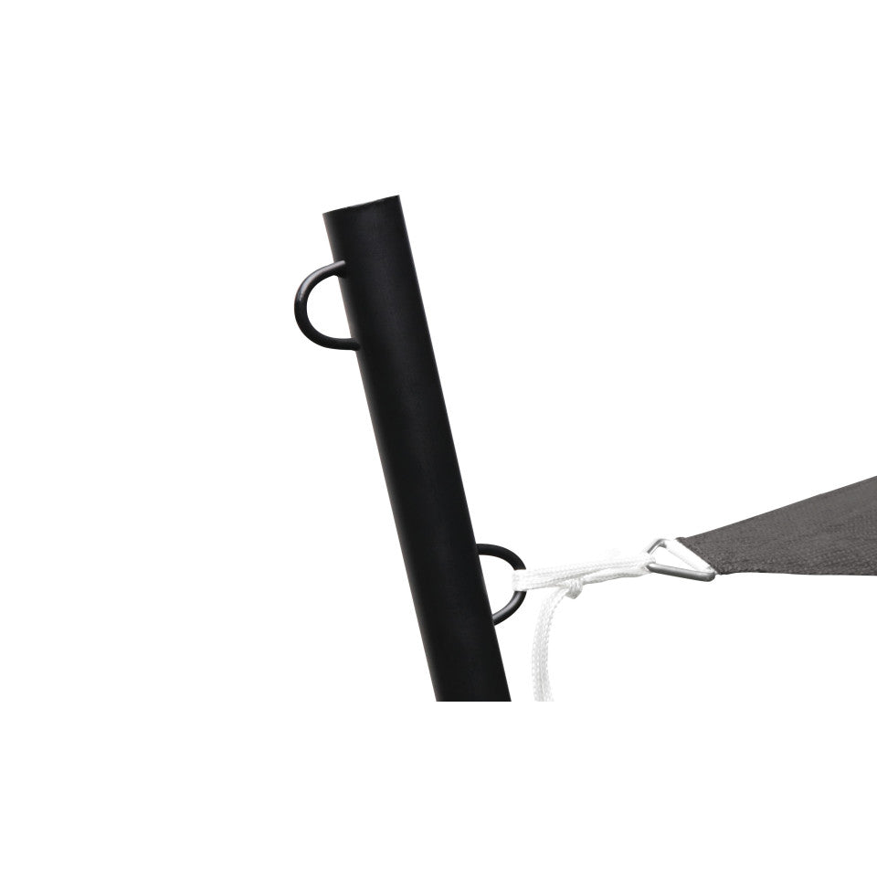 Voile d'ombrage rectangulaire taupe 4x6m