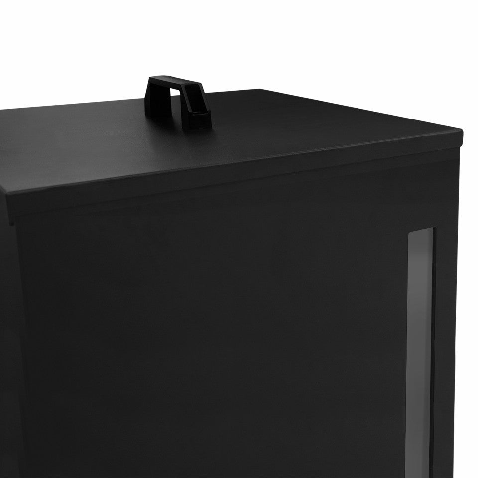 Réservoir à granules et pellets noir 55kg