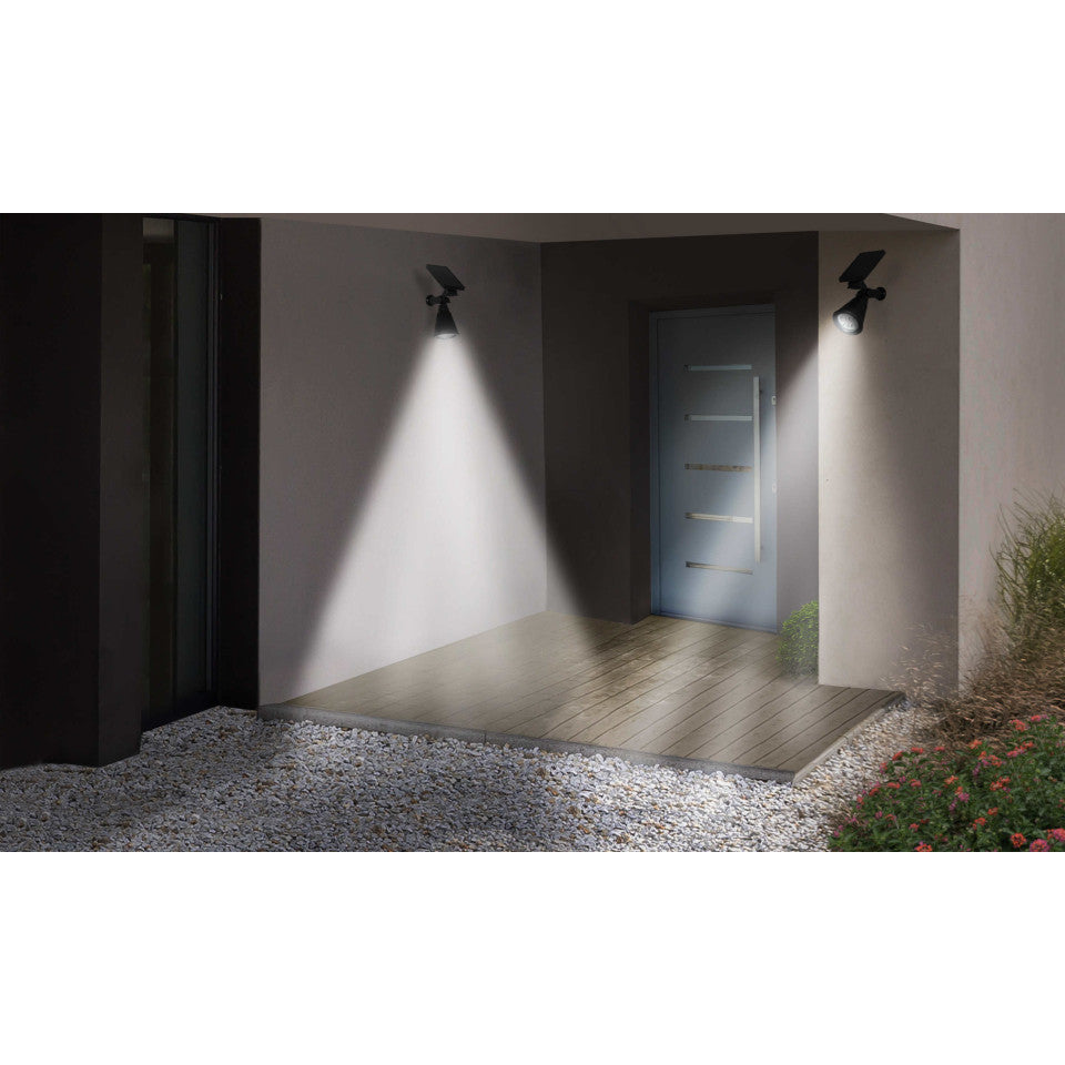 Spots solaires 2 en 1 - Lot de 2