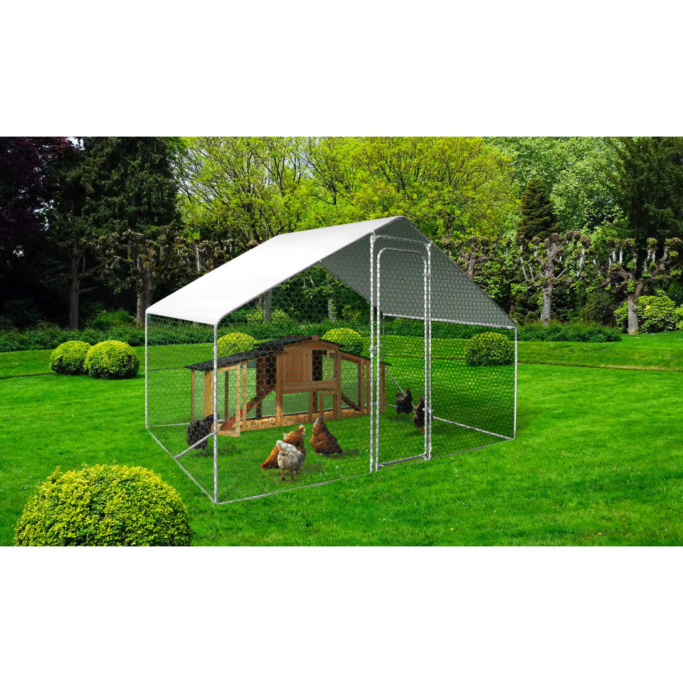 Enclos extérieur grillagé 18m² 2023 - 3x6m