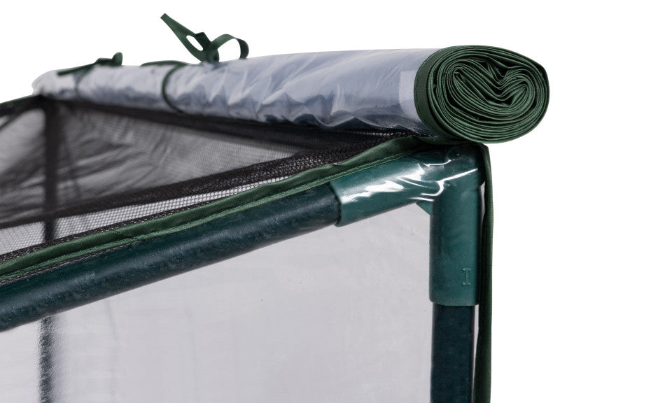 Serre de potager Aroma en bois speciale plantes hautes avec Bâche