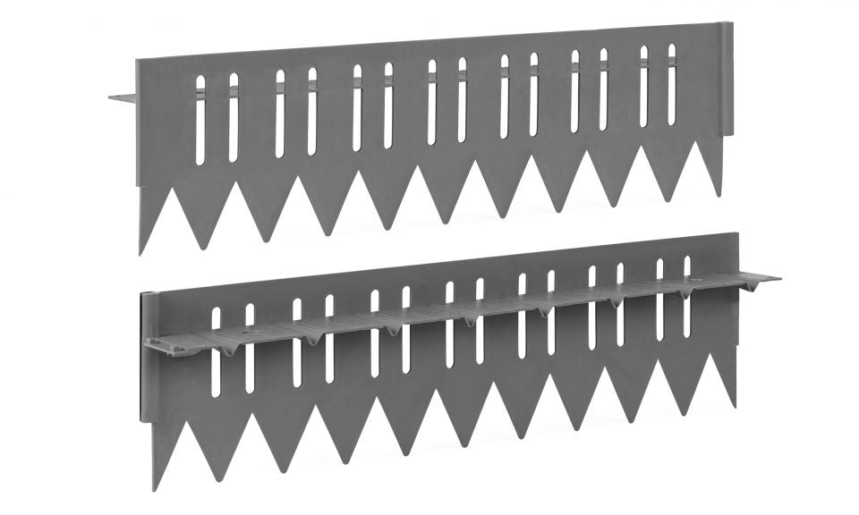 Bordurettes pour parterre grise stop herbe spéciale tonte - 5m