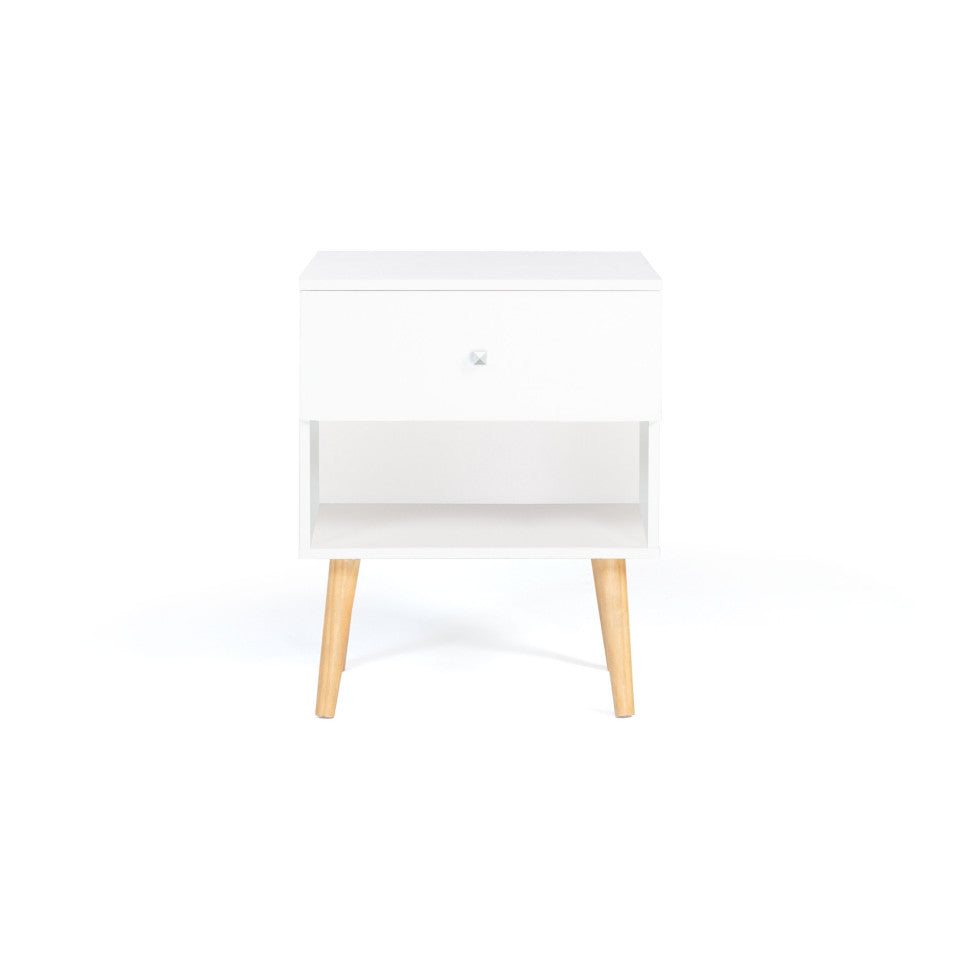 Tables de chevet Emmie 1 tiroir - lot de 2