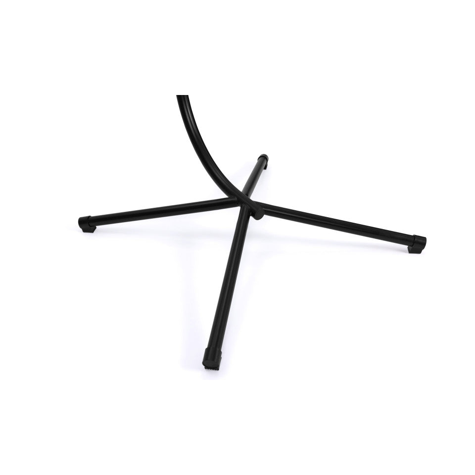 Fauteuil œuf suspendu avec coussin intégré gris