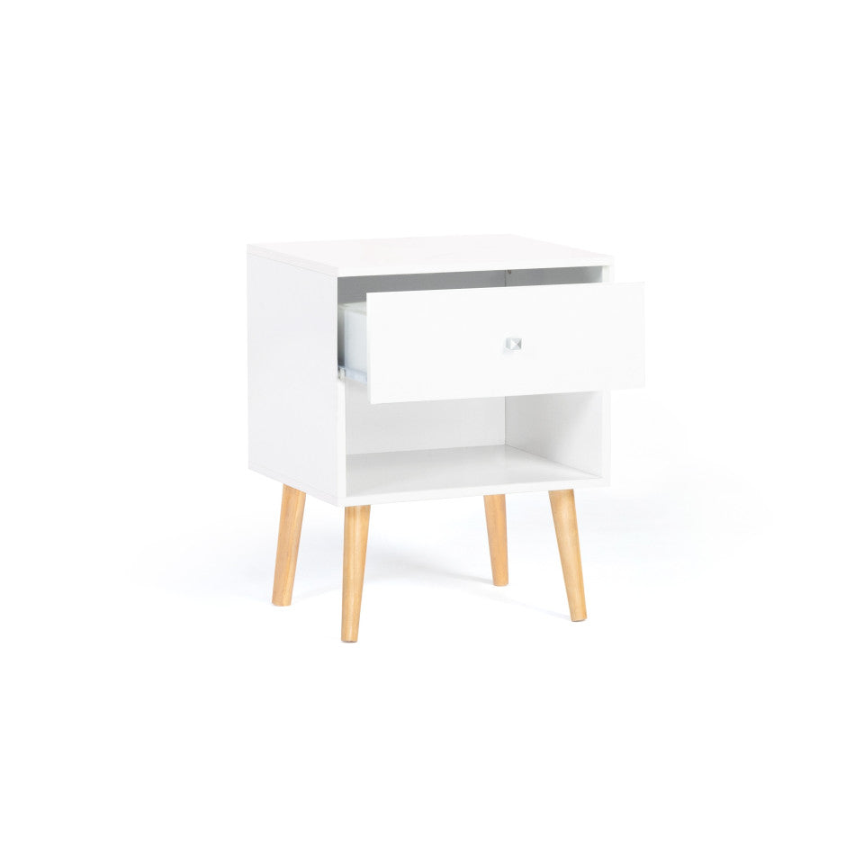 Tables de chevet Emmie 1 tiroir - lot de 2