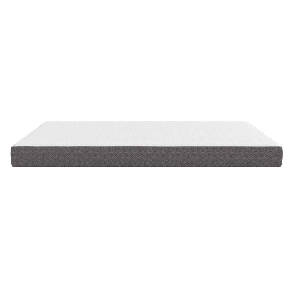Matelas mémoire de forme épaisseur 16cm blanc et gris 140x190cm