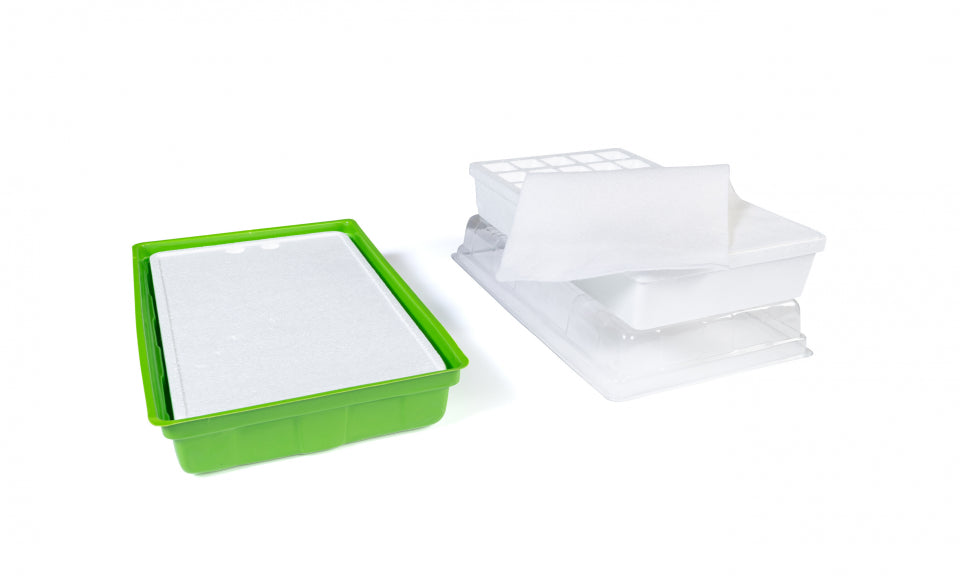 Kits de germination 40 godets accélérateurs de croissance - Lot de 2