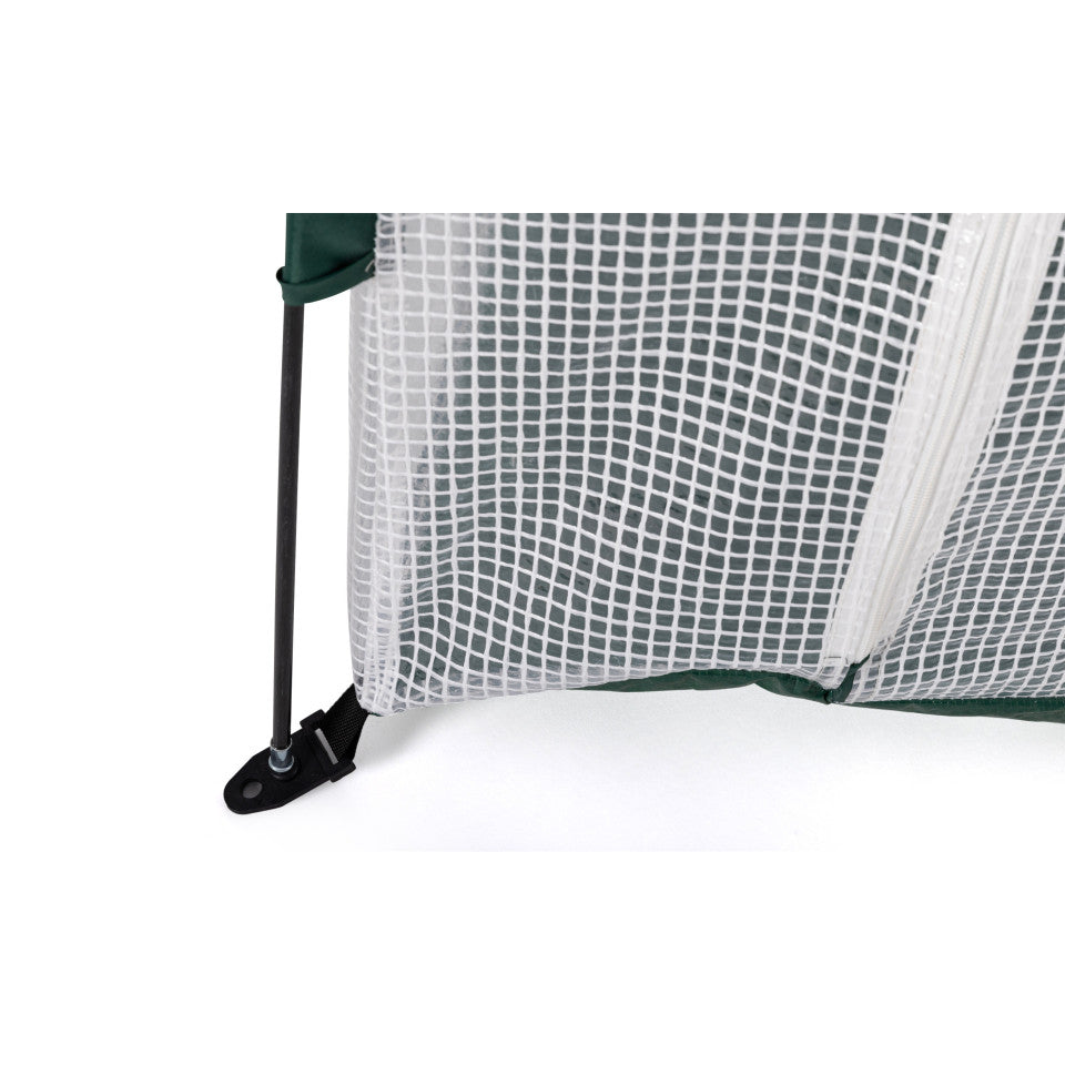 Serre d'hivernage demi-lune spéciale terrasse 200x80x170cm
