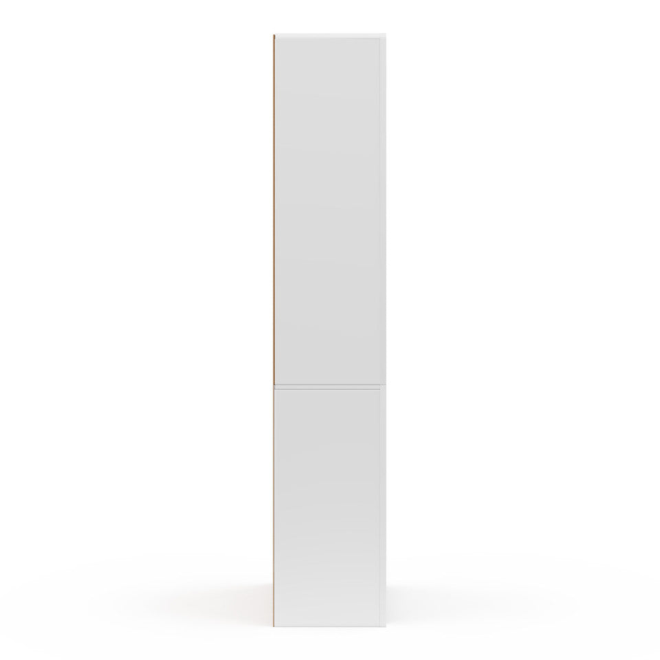 Etagère organique 6 compartiments blanche 160cm