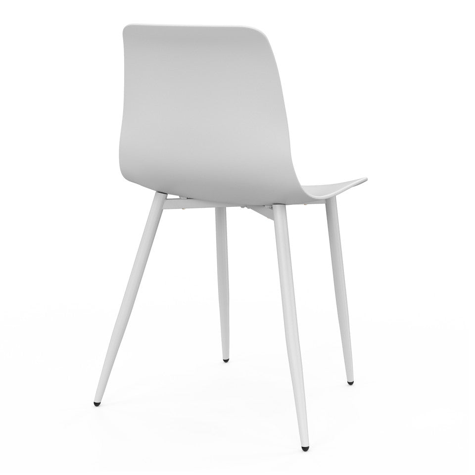 Chaises Nala blanches - lot de 6