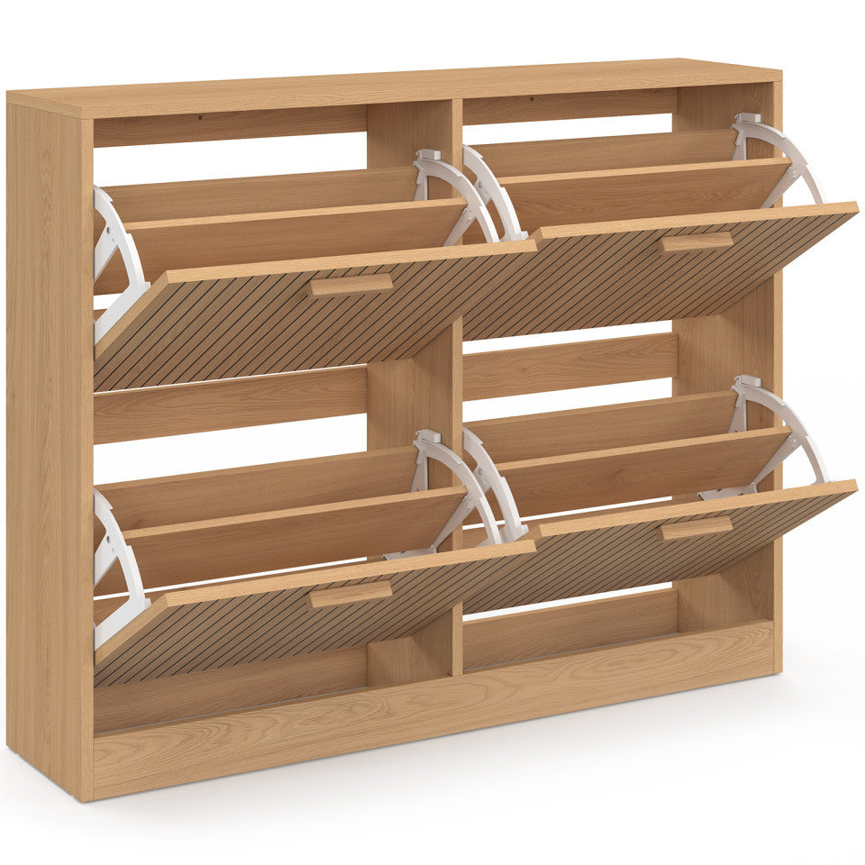 Meuble à chaussures Faustine 2x2 portes - 24 paires