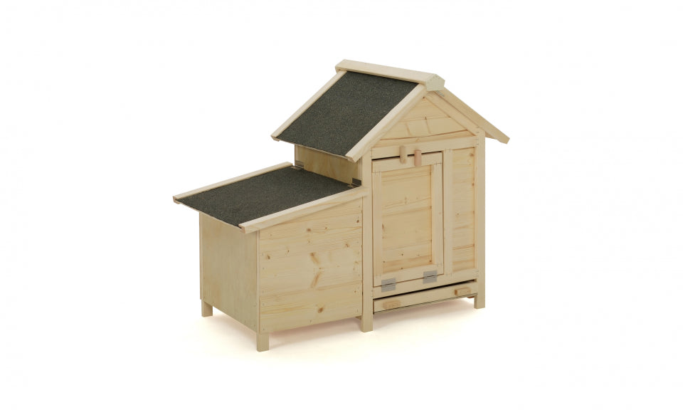 Poulailler Casita en bois avec pondoir intégré - 2 poules