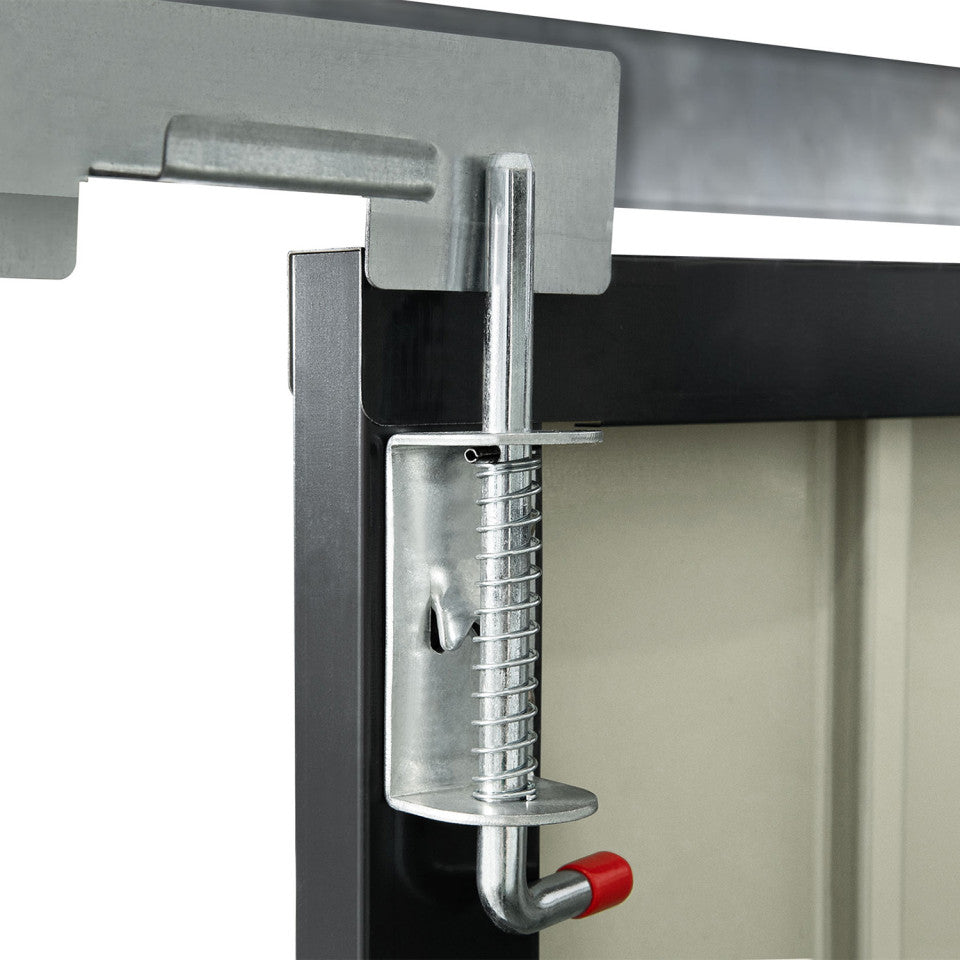 Abri de jardin en métal multi rangements