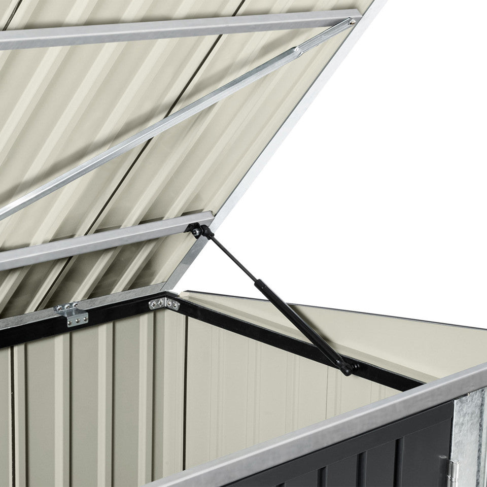 Abri de jardin en métal multi rangements