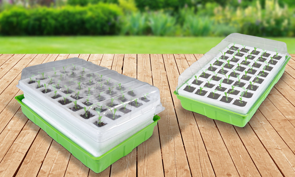 Kits de germination 40 godets accélérateurs de croissance - Lot de 2