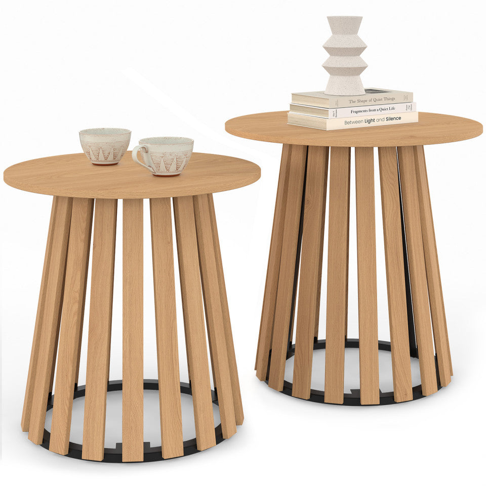 Tables d'appoint Camélia - lot de 2