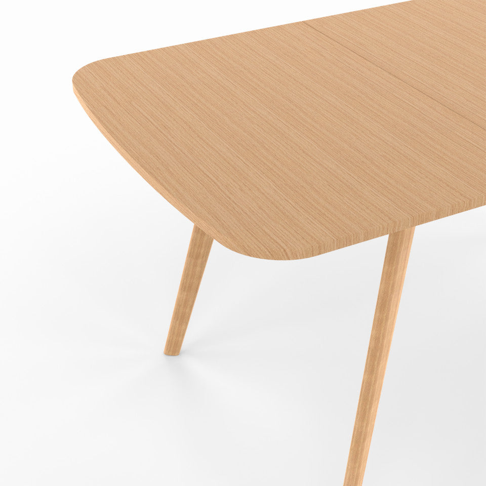 Table repas Venezia plateau extensible 160-200cm bois