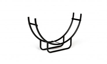 Range bûches arche en acier