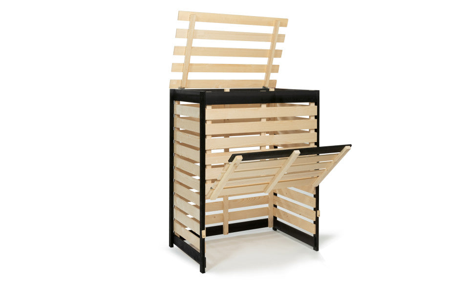 Bac de compostage en bois 360L