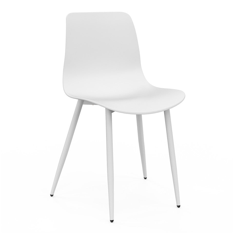 Chaises Nala blanches - lot de 6