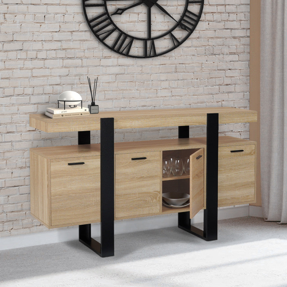 Buffet Brixton 4 portes L160cm