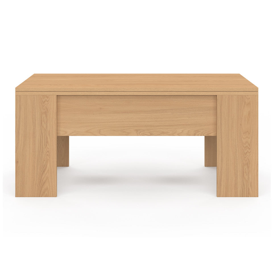 Table basse Albane avec plateau relevable et dépliant