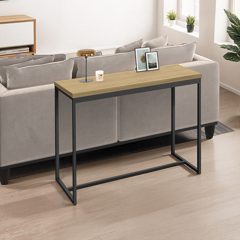 Table repas console dépliable Memphis 110cm