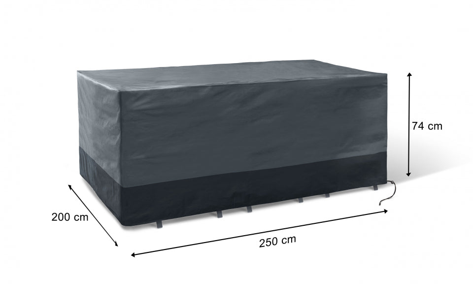 Housse de protection pour table rectangulaire 250x200x75cm