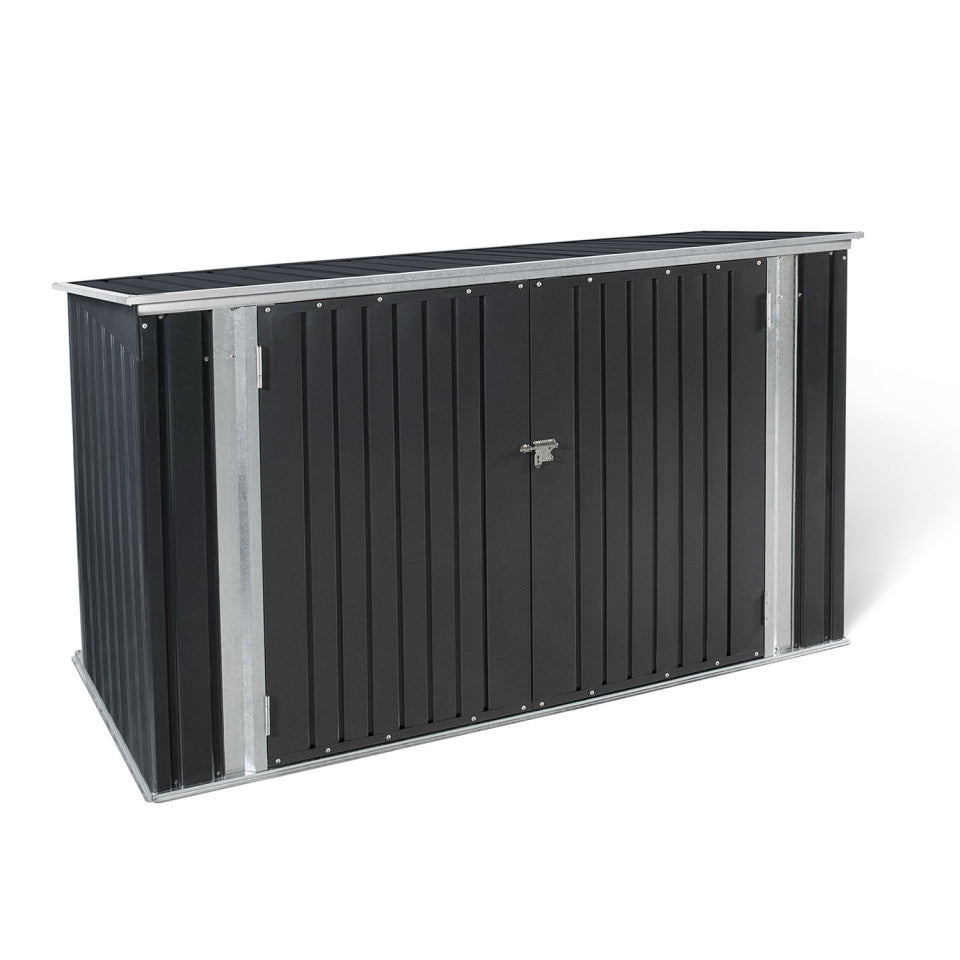 Abri de jardin en métal multi rangements