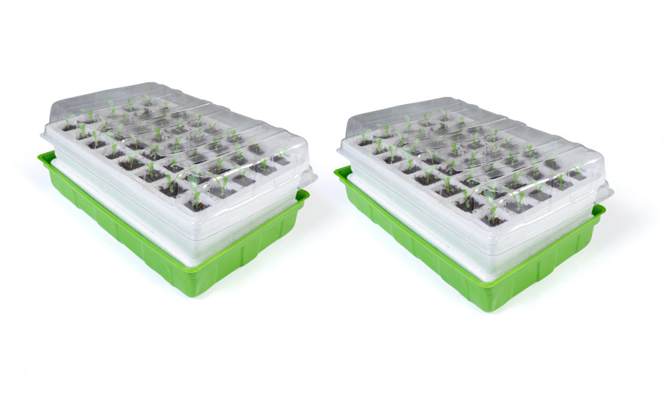 Kits de germination 40 godets accélérateurs de croissance - Lot de 2