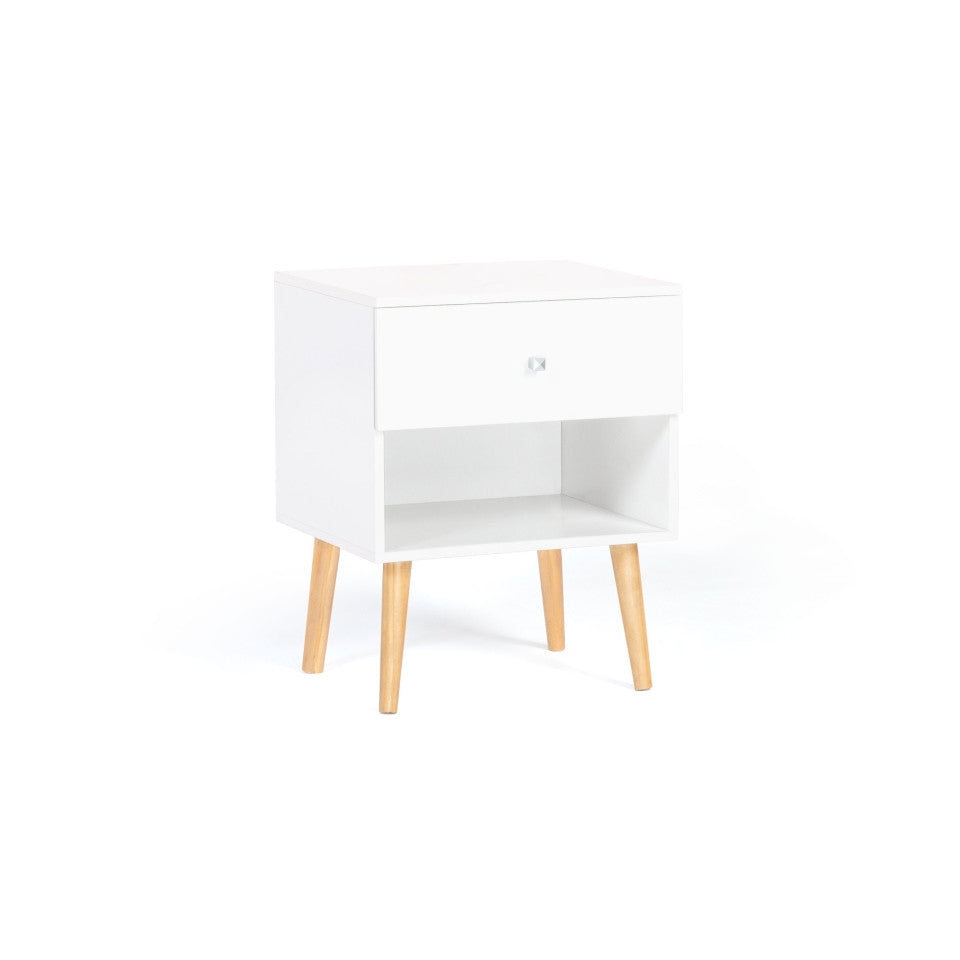 Tables de chevet Emmie 1 tiroir - lot de 2