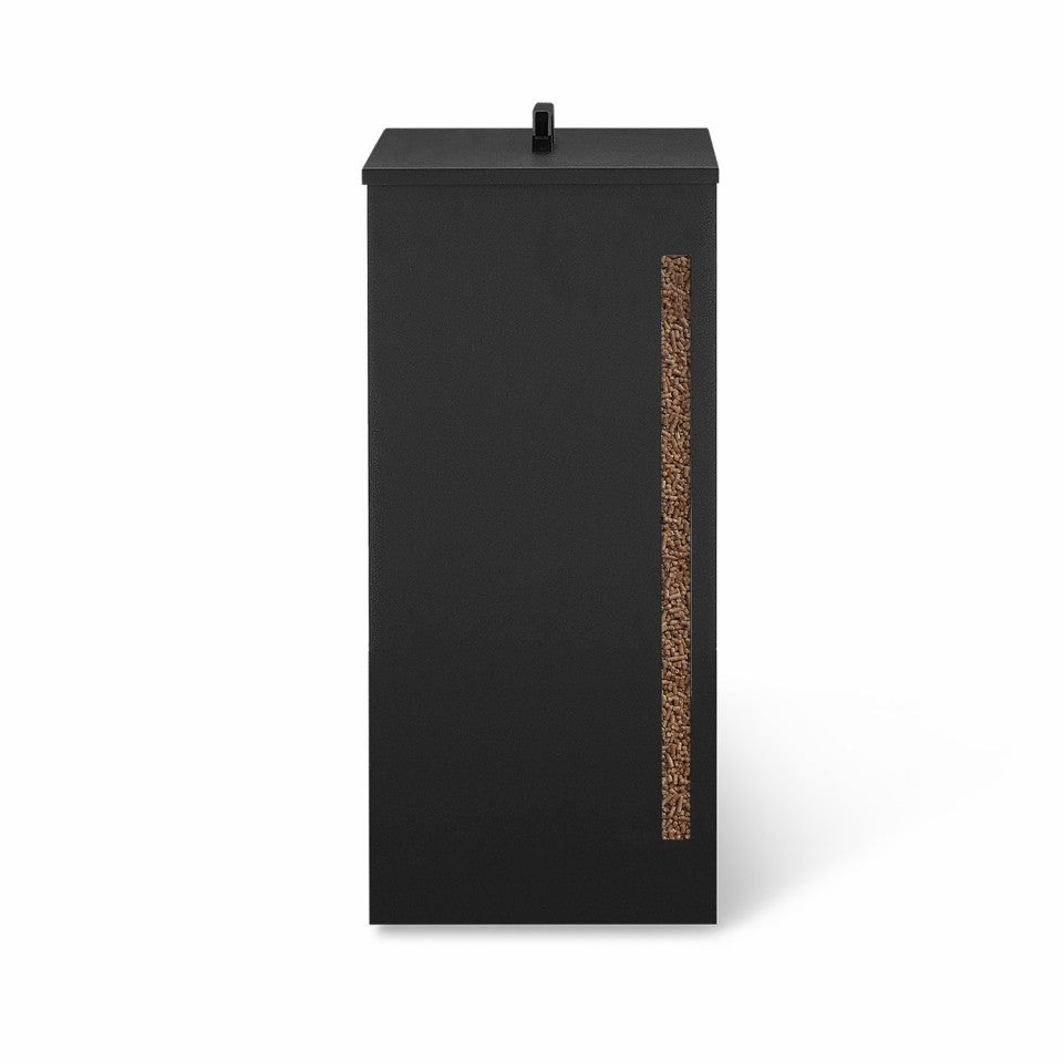 Réservoir à granules et pellets noir 55kg