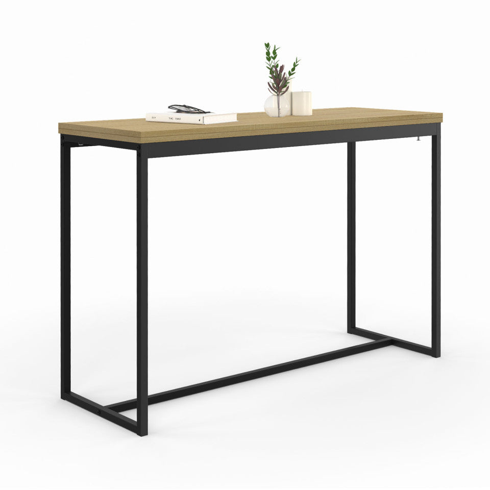 Table repas console dépliable Memphis 110cm