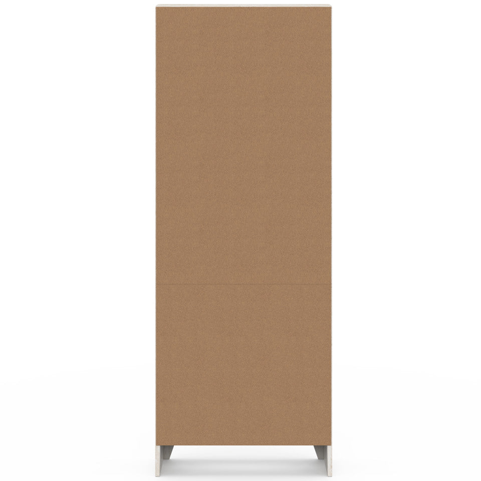 Etagère Alyana organique effet travertin 160cm