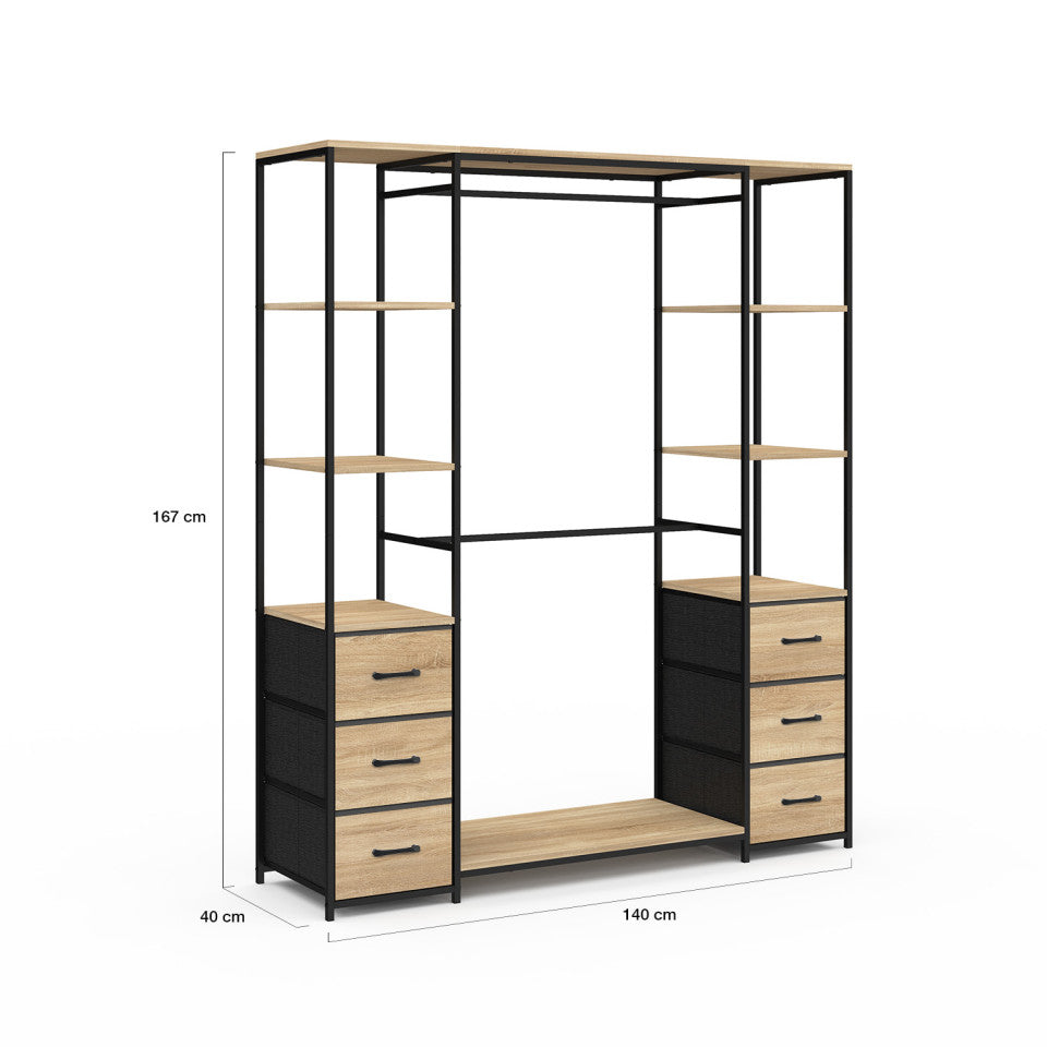 Dressing Iris 140cm double colonne