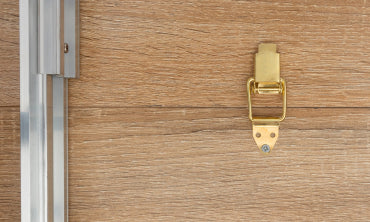 Table repas console extensible contemporaine avec rallonges intégrées Nora 140cm naturel