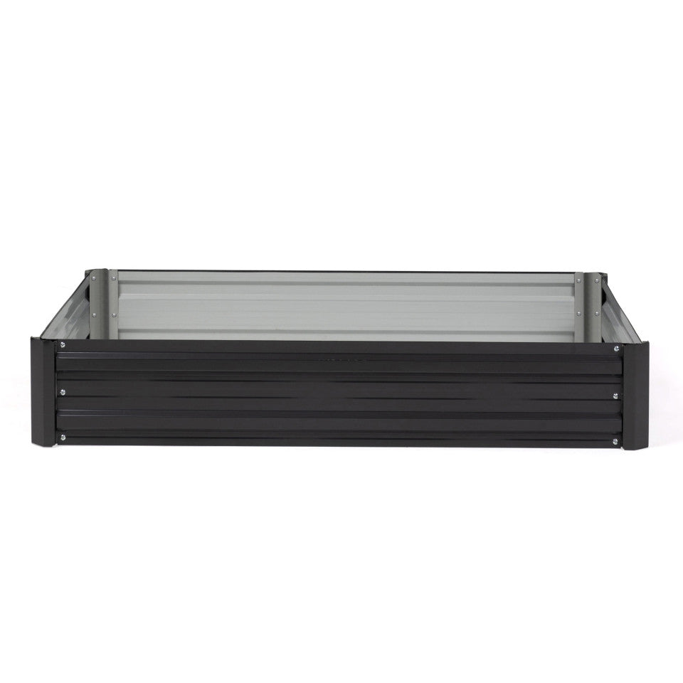 Carrés de potager en métal 115x80x20cm - lot de 2