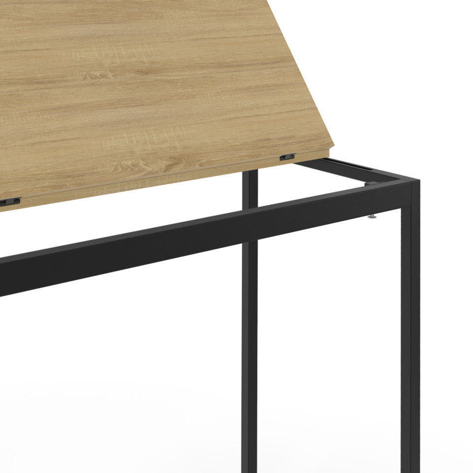 Table repas console dépliable Memphis 110cm