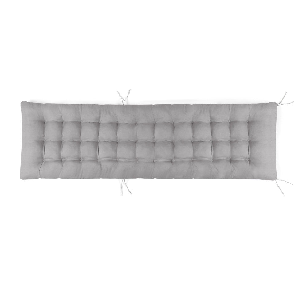 Coussins universels gris pour bain de soleil - lot de 2