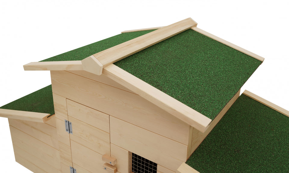 Poulailler en bois Gelina avec pondoir intégré - 3 poules