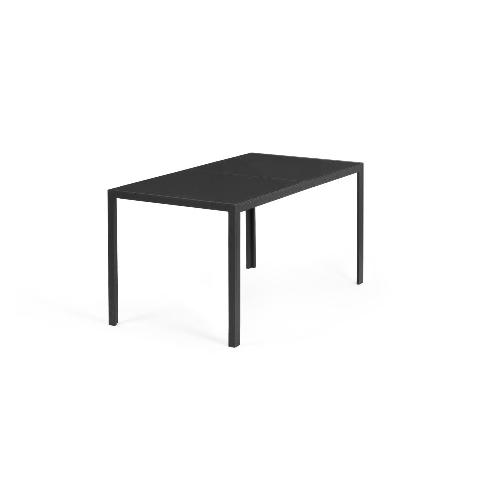 Table de jardin Formentera en verre trempé 190cm