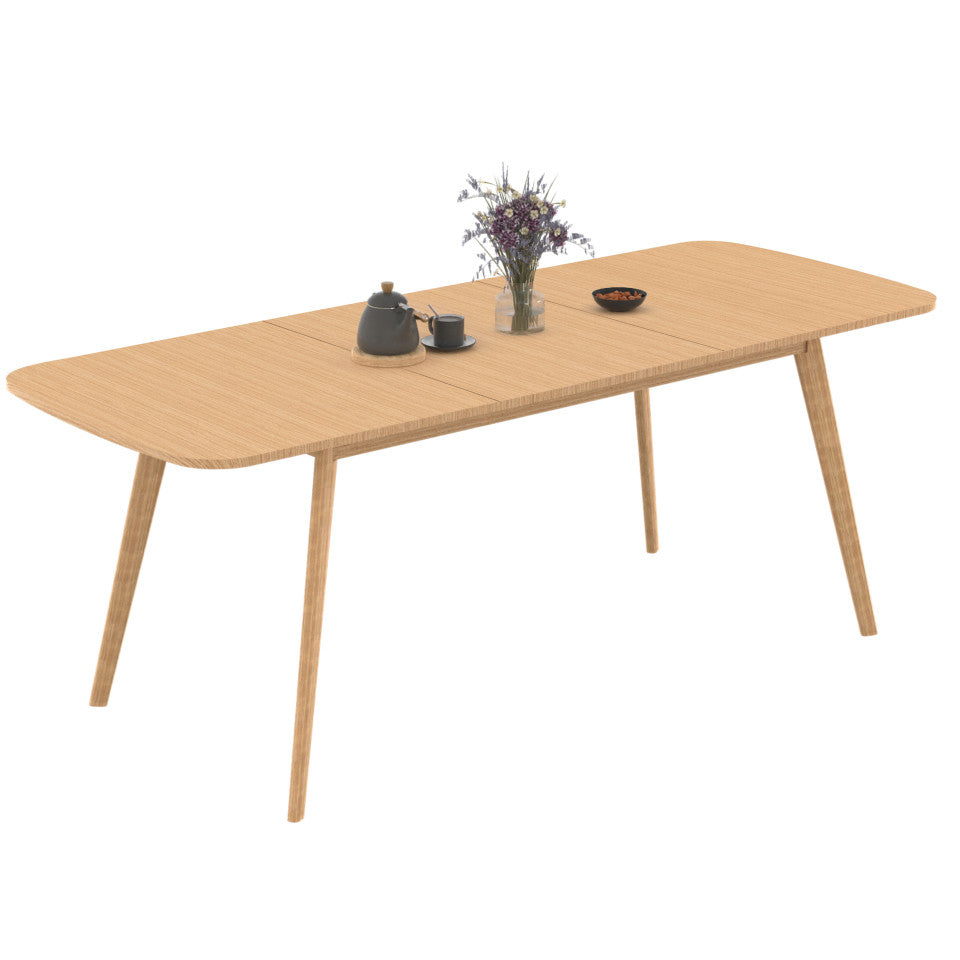 Table repas Venezia plateau extensible 160-200cm bois