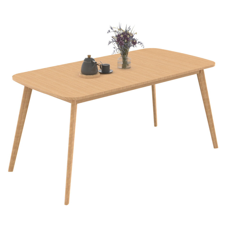 Table repas Venezia plateau extensible 160-200cm bois