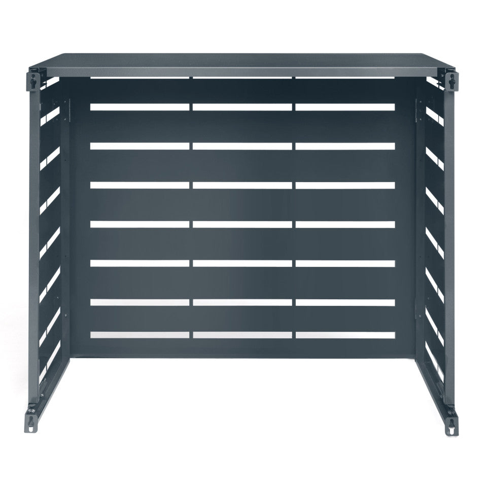 Cache clim extérieur gris petit modèle